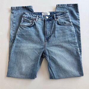 Reformation Liza Ultra High Rise Straight Leg Jeans 27